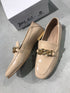 VERSA RUGAN NUDE ZİNCİRLİ LOAFER