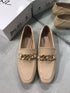 VERSA RUGAN NUDE ZİNCİRLİ LOAFER