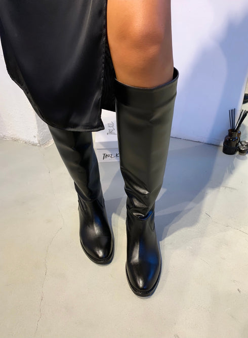 BİHTER SİYAH BİNİCİ ÇİZME 🖤