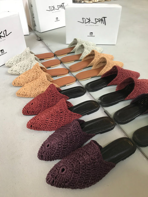 RUNWAY ÖRGÜ MÜRDÜM DÜZ TERLİK