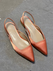 STYLE TURUNCU SATEN BABET