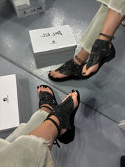 DUBAI DARK SANDALET