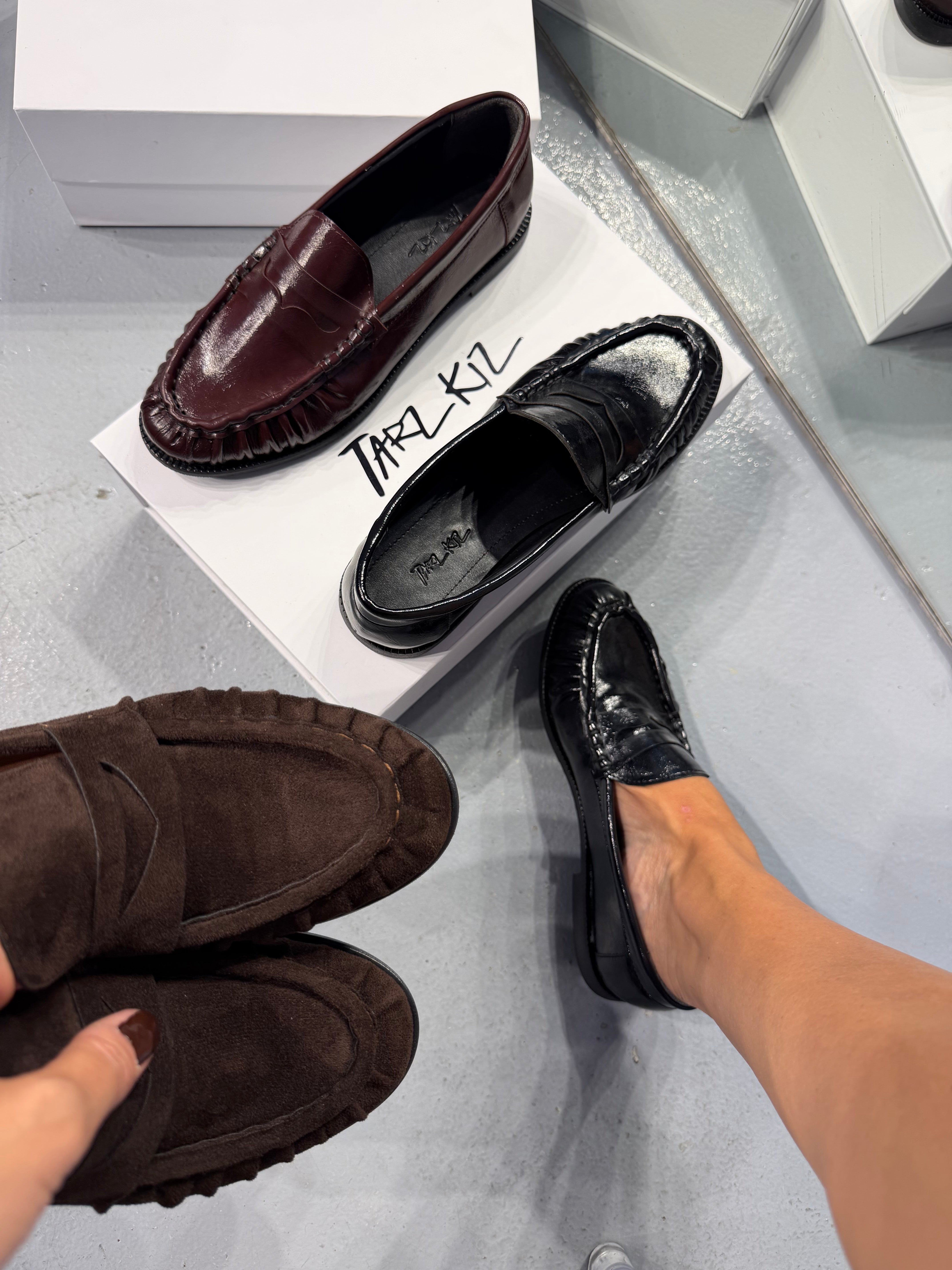 LAUREN KAHVERENGİ SÜET LOAFER