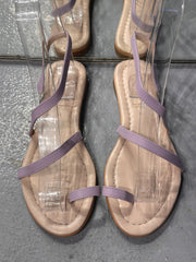 MIDNIGHT LİLA TAŞLI SANDALET