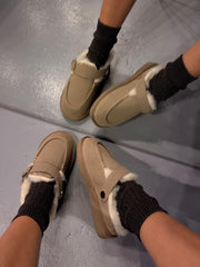 COS BEJ Süet Kürklü Bootie
