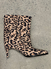 FLATY Leopar XL Geniş Kalıp BOOTIE