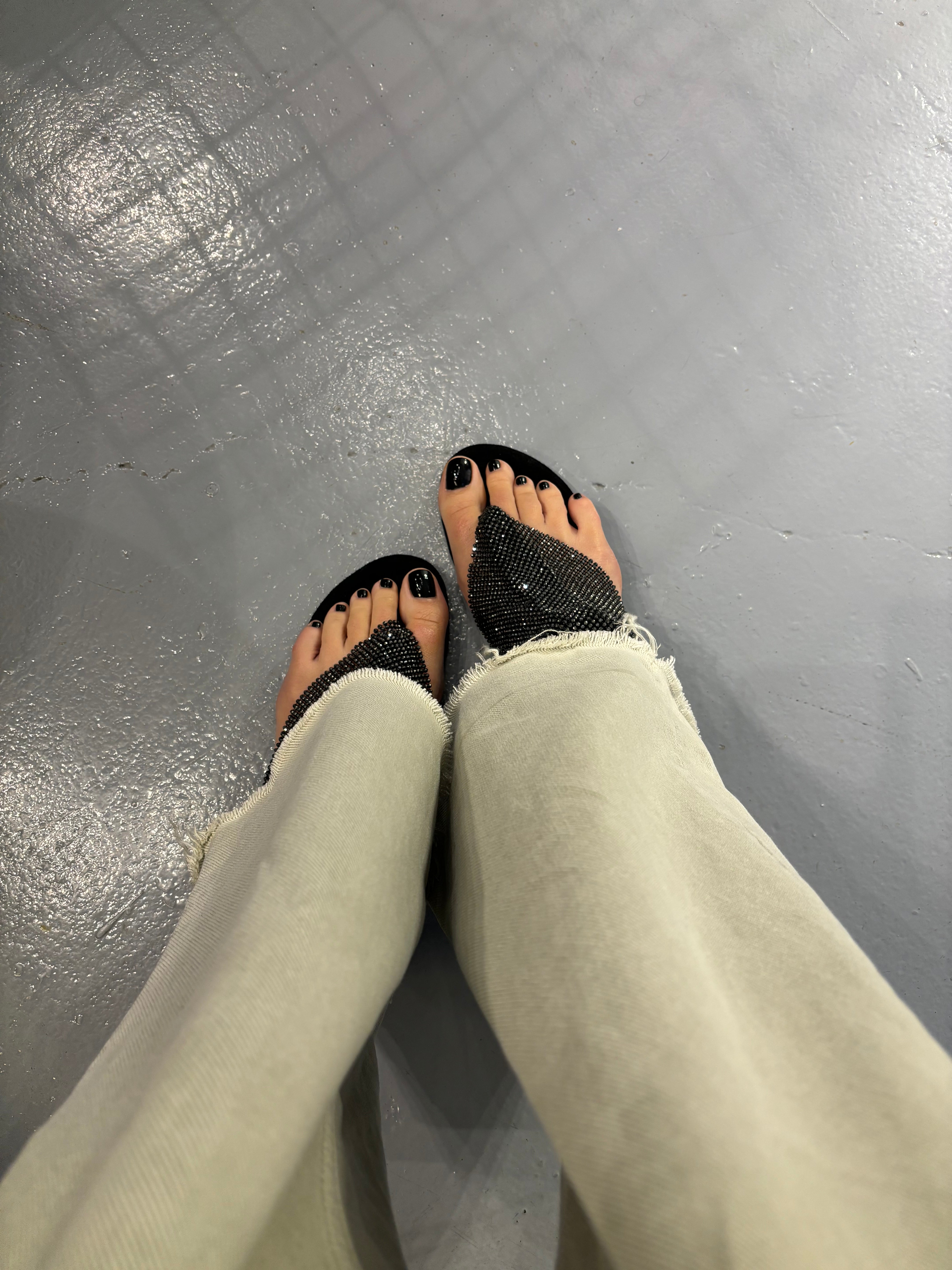 DUBAI DARK SANDALET