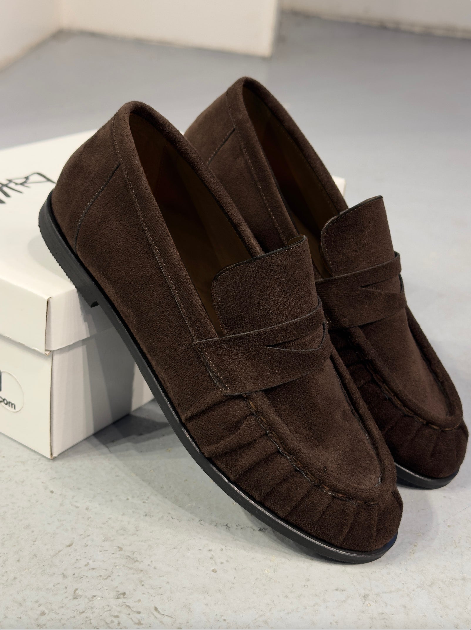 LAUREN KAHVERENGİ SÜET LOAFER
