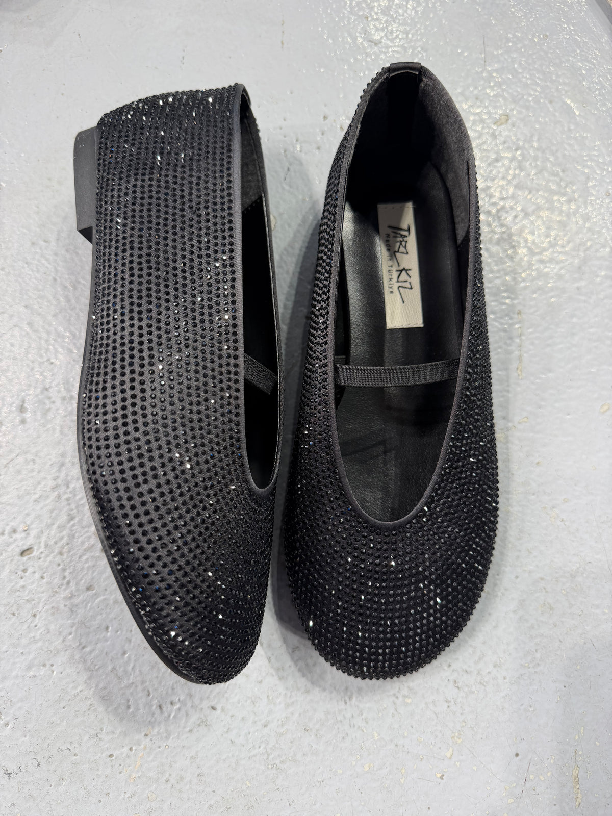CRYSTAL DARK TAŞLI BABET