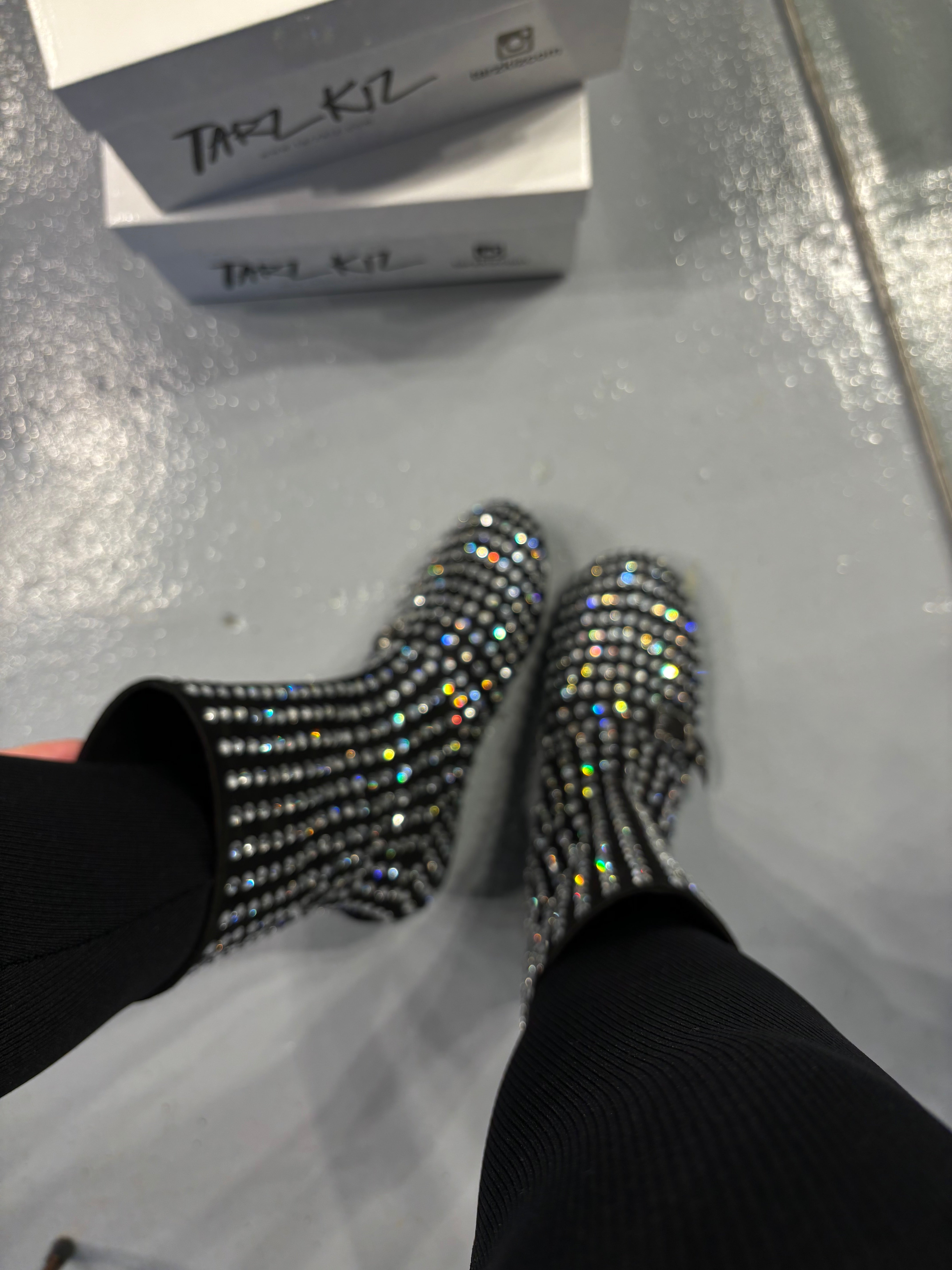 LAI KISA TAŞLI BOOTIE 🖤