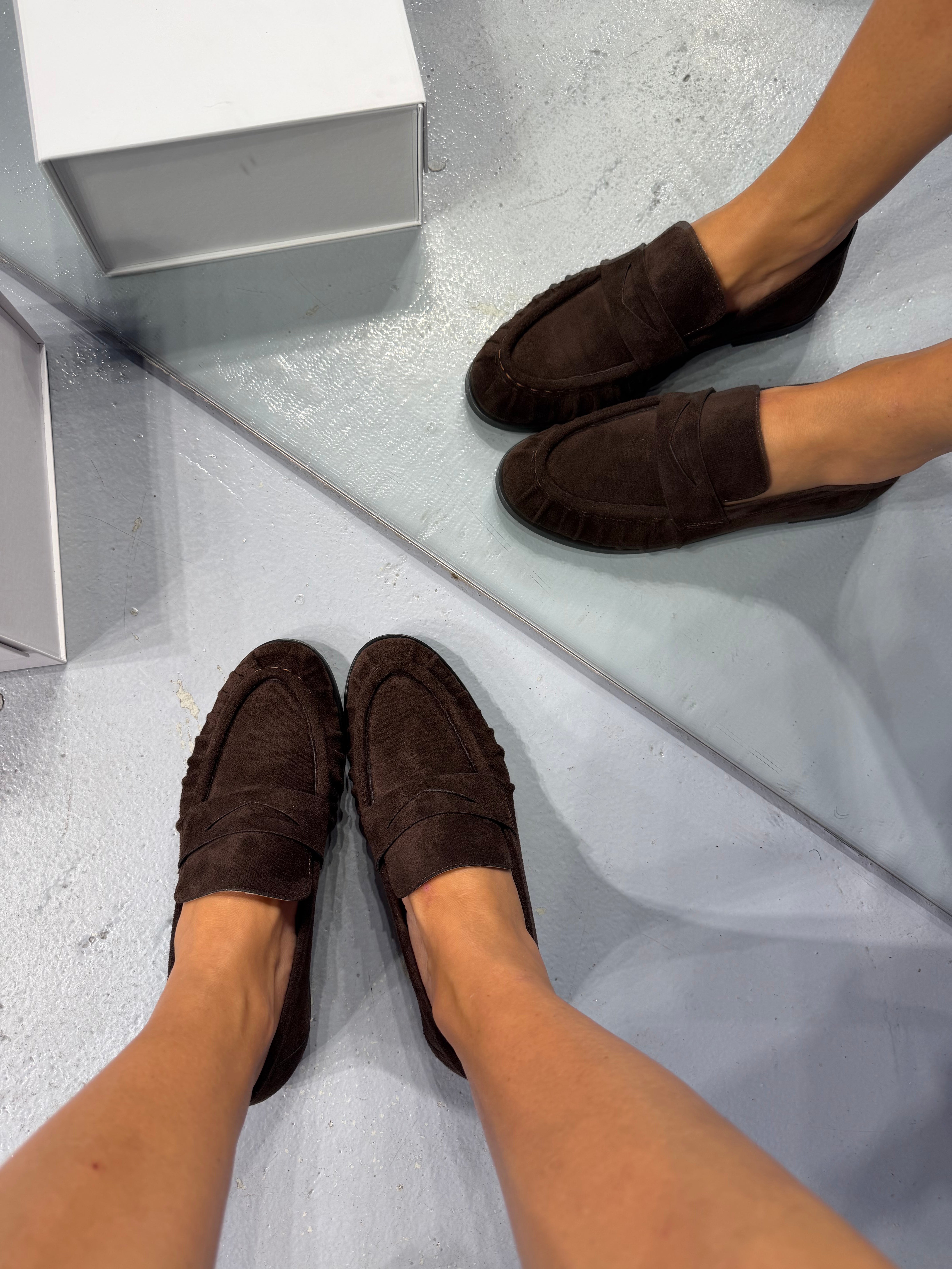 LAUREN KAHVERENGİ SÜET LOAFER