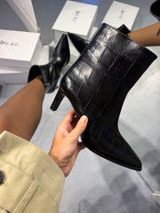LOOM Geniş Bilekli Fermuarlı Bootie