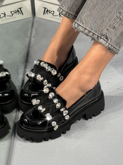 BENNET RUGAN TAŞLI LOAFER 🖤