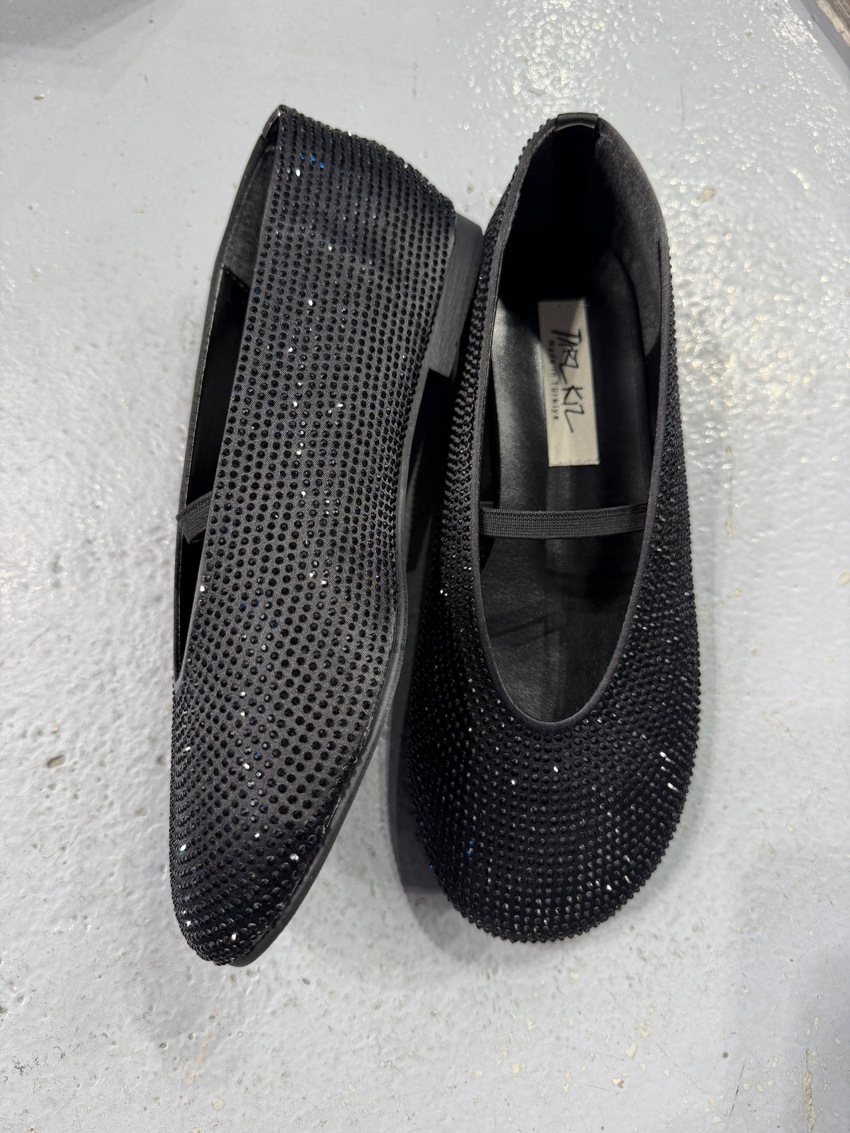 CRYSTAL DARK TAŞLI BABET