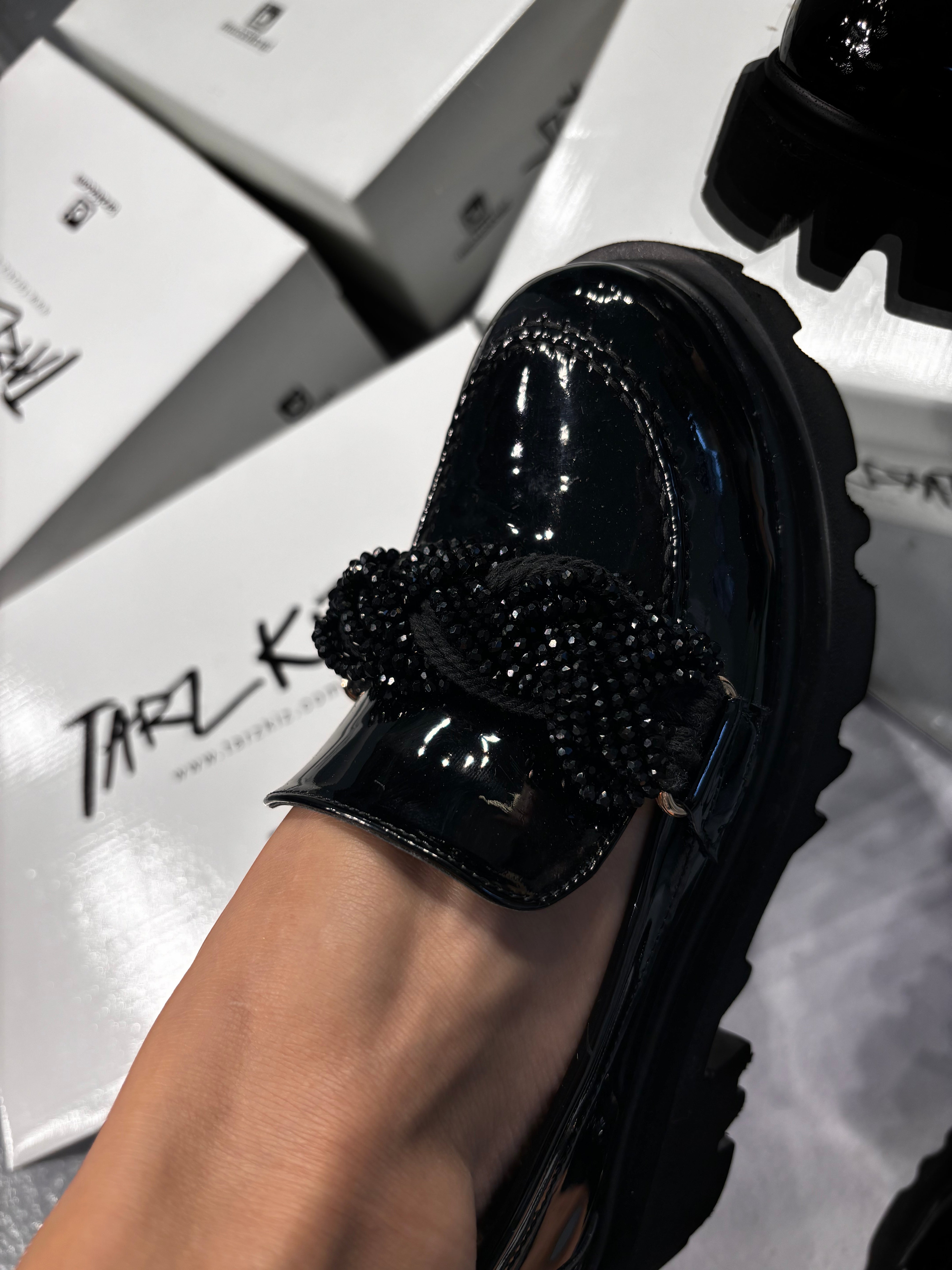 CASEI RUGAN BONCUK AKSESUARLI LOAFER 🖤