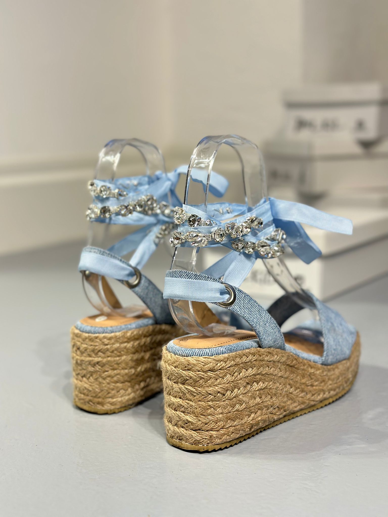 CASA DENIM SANDALET
