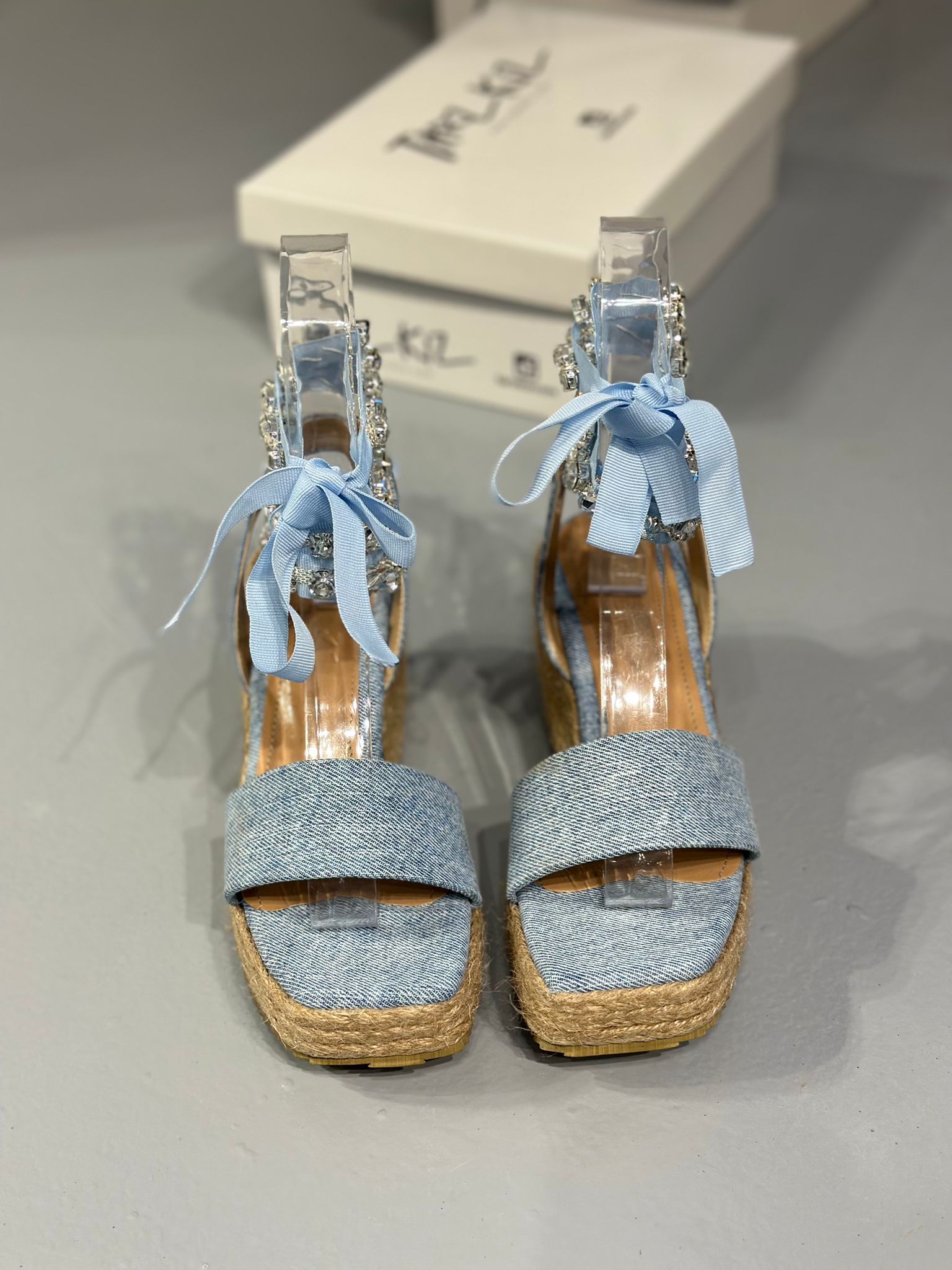 CASA DENIM SANDALET