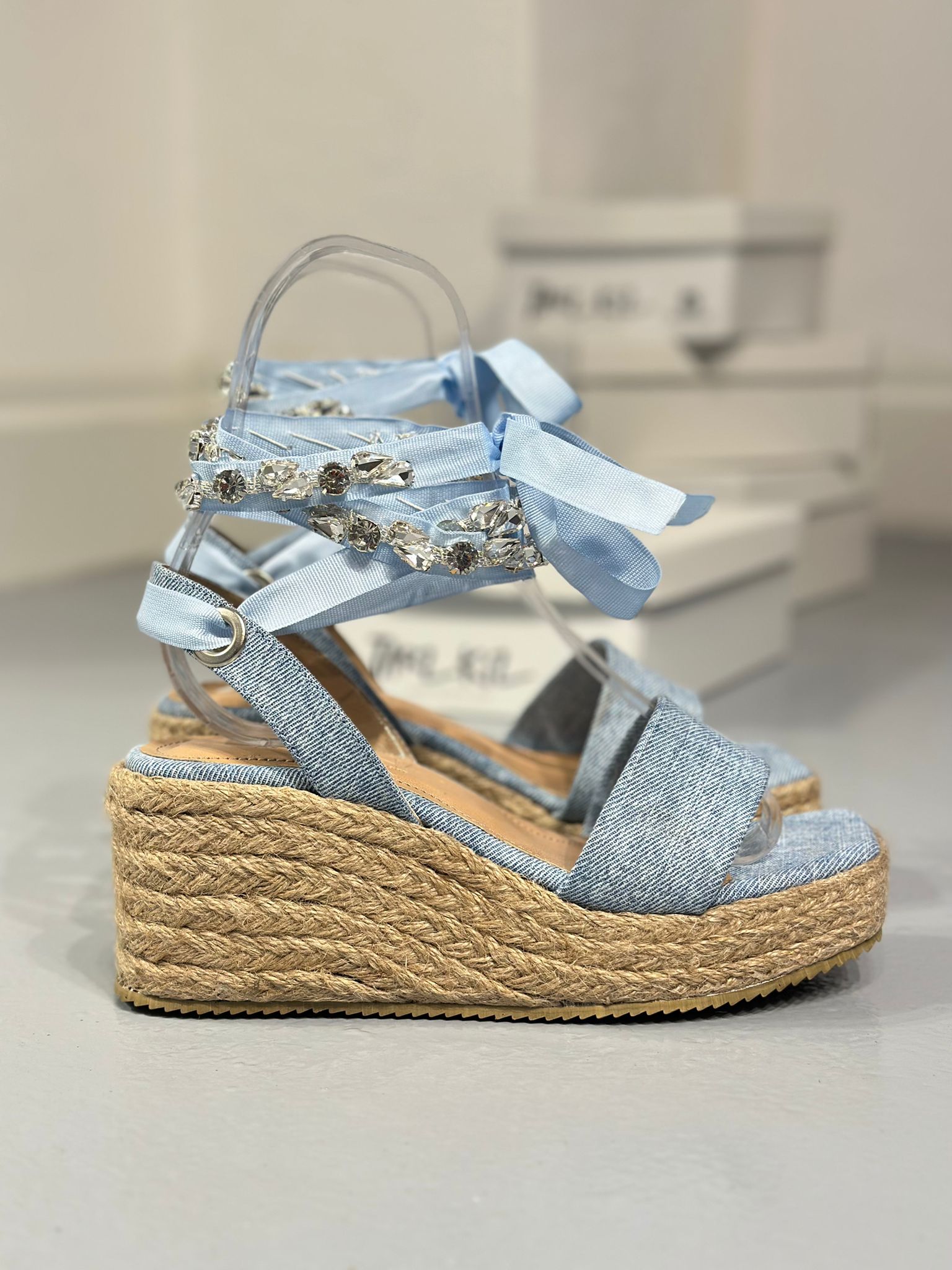 CASA DENIM SANDALET