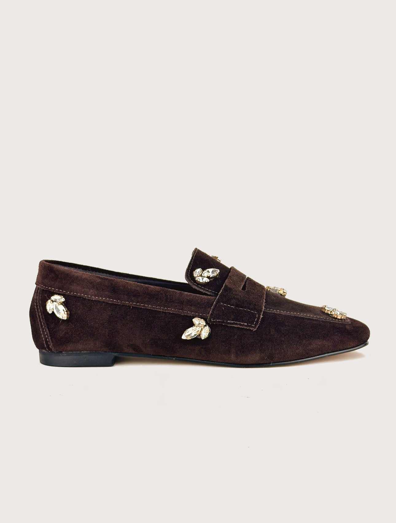 DOHA Hakiki Süet Kahverengi Loafer