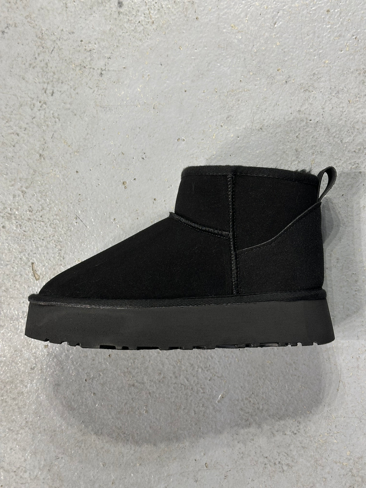UGO Süet Süet İçi Kürklü Bootie