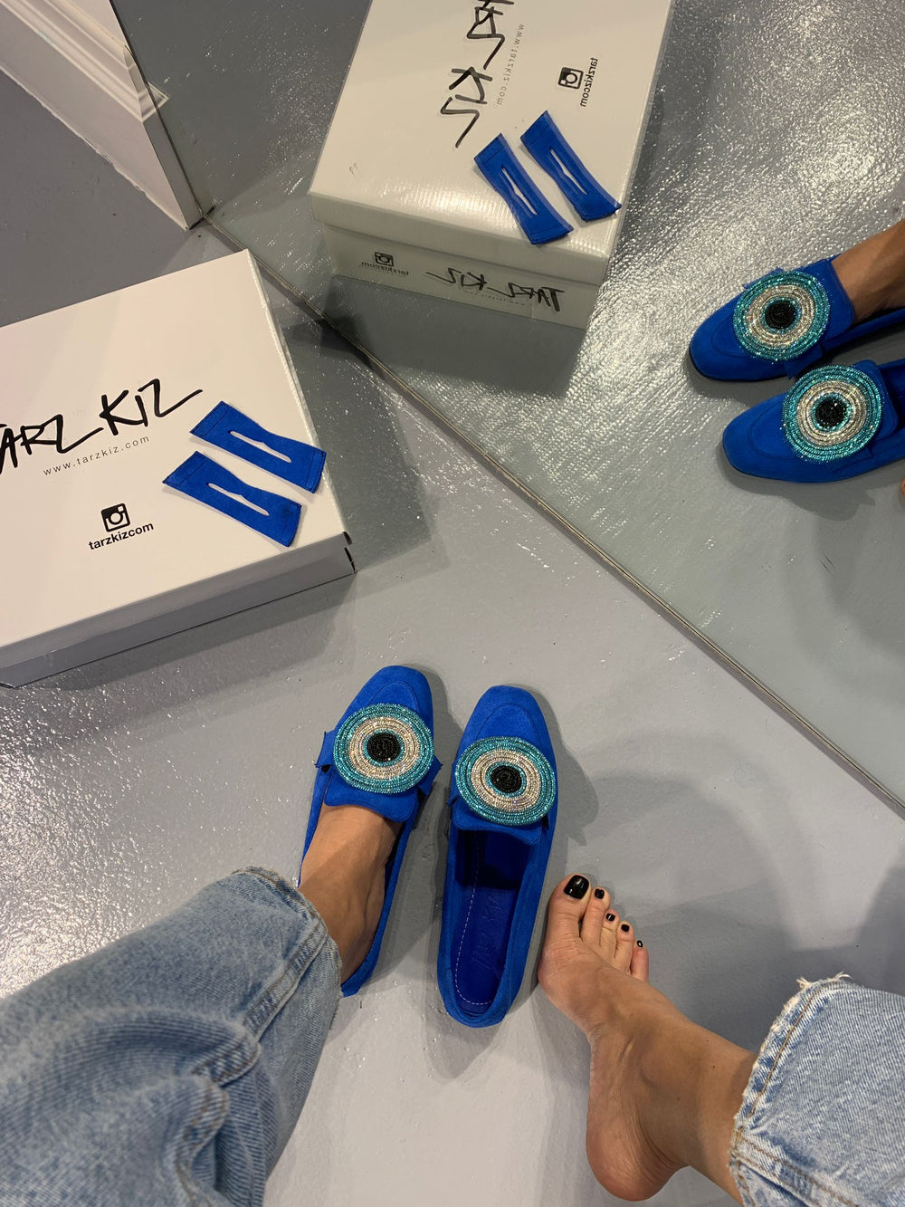 EVIL EYE ORJINAL SÜET LOAFER
