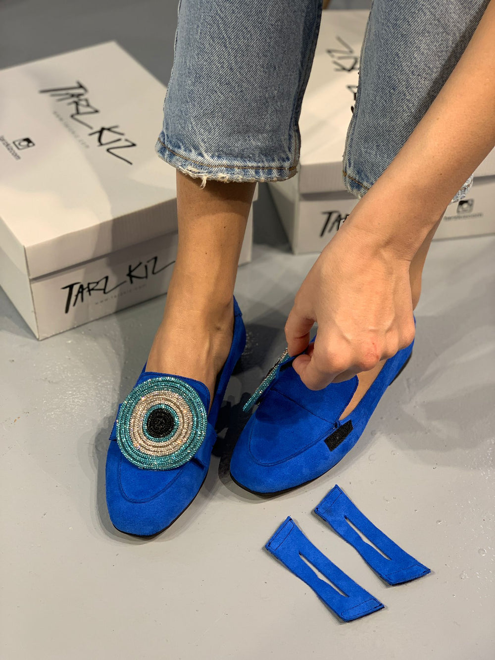 EVIL EYE ORJINAL SÜET LOAFER