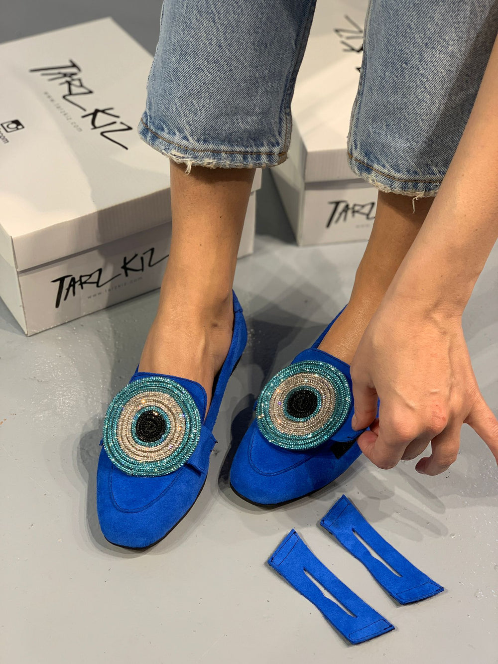 EVIL EYE ORJINAL SÜET LOAFER