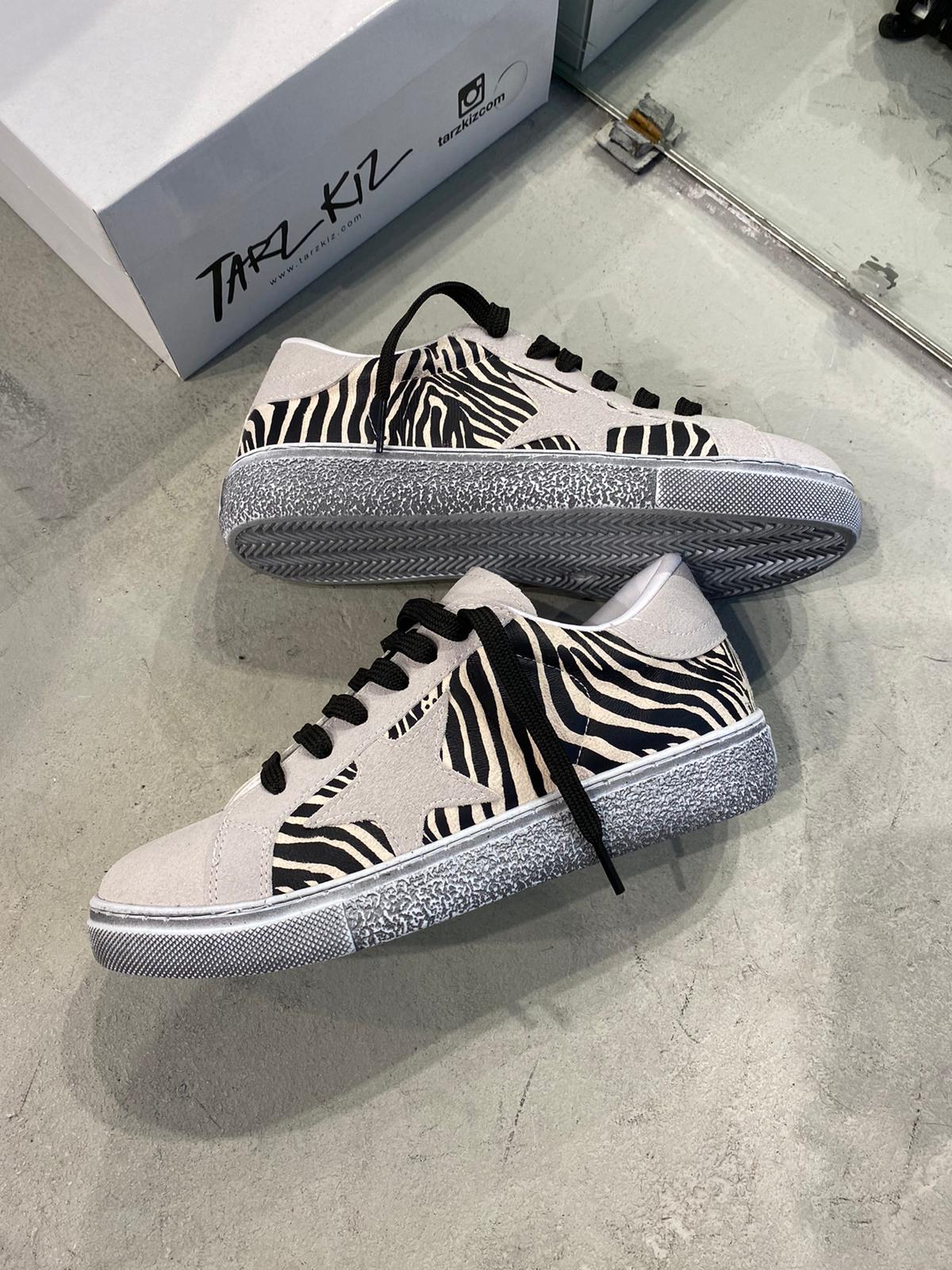 RUMMY ZEBRA SPOR AYAKKABI