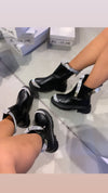 IMPACT SİYAH TAŞLI BOOTIE