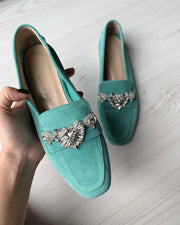 MEDUSA MINT TAŞLI LOAFER