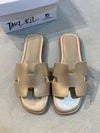 HERS YARI MAT GOLD DÜZ TERLİK
