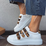 RİTA LEOPAR ÜÇ BANTLI SNEAKERS
